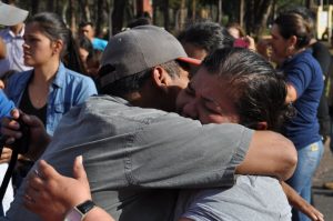 Los liberados son recibidos en su tierra