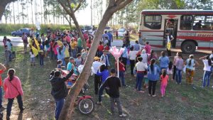 Los liberados son recibidos en su tierra
