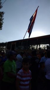 Los liberados son recibidos en su tierra